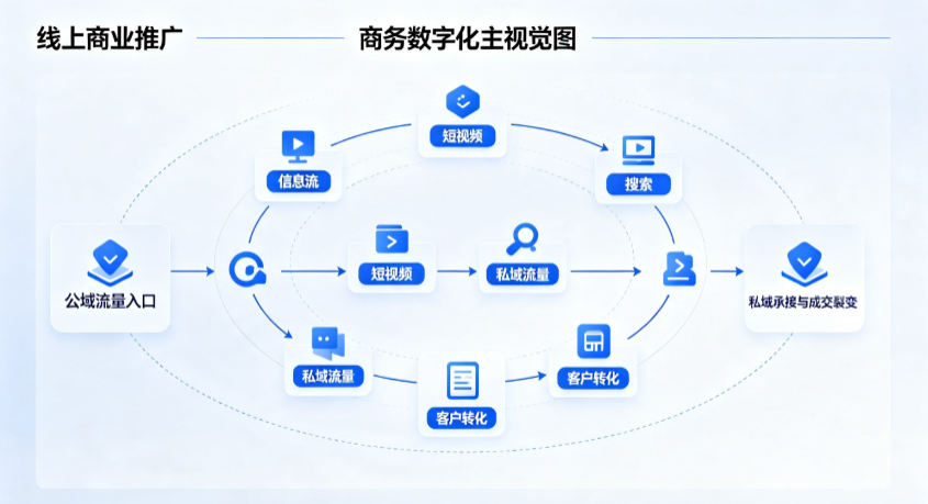 德格县线上商业推广怎么做？全域流量闭环搭建与低成本转化实战指南